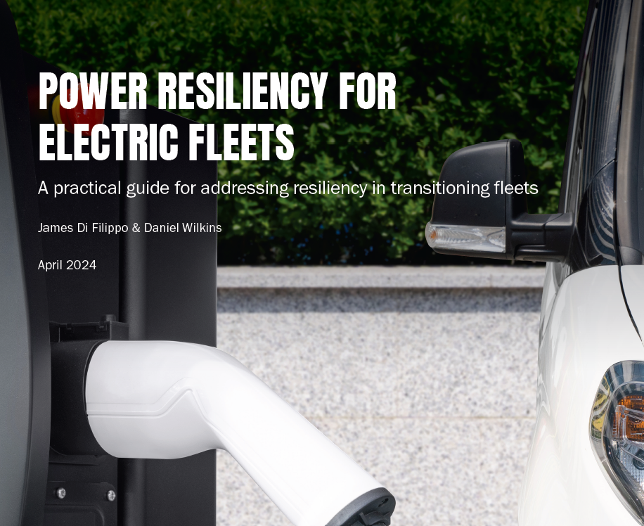 EDF Report: Power Resiliency for Electric Fleets